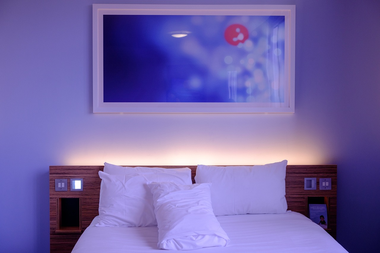 bedroom, hotel room, bed, bed sheets, beddings, pillows, interiors, interior decoration, interior design, white sheets, wall art, lodging, hotel, room, bedroom, bedroom, bedroom, hotel room, bed, bed, hotel, hotel, hotel, hotel, hotel, room, room